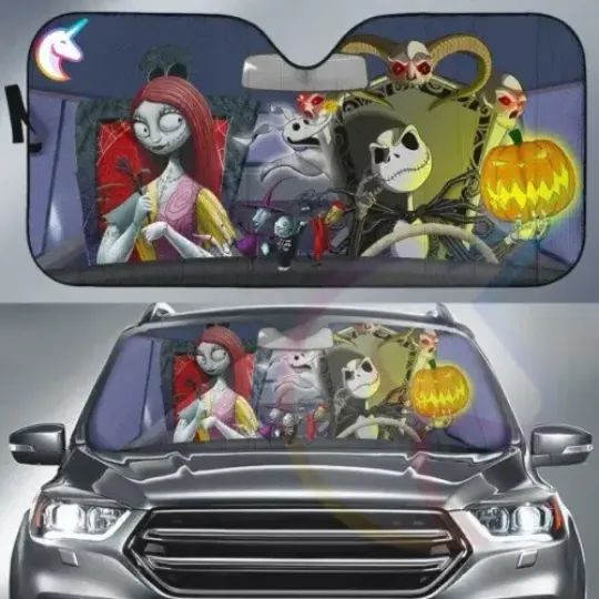 We Are Never Too Old For Nightmare Before Xmas Disney Car Sun Shade