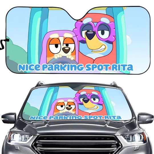 BlueyDad Auto Sunshade Car