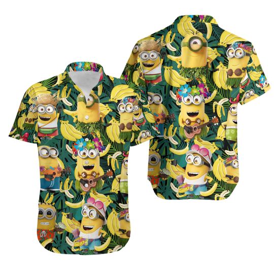 Discover Minions Summer Party Hawaiian Shirt