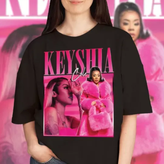 Keyshia Cole 90s Vintage Shirt  The Love Hard Tour 2024 Keyshia Cole Shirt  Keys