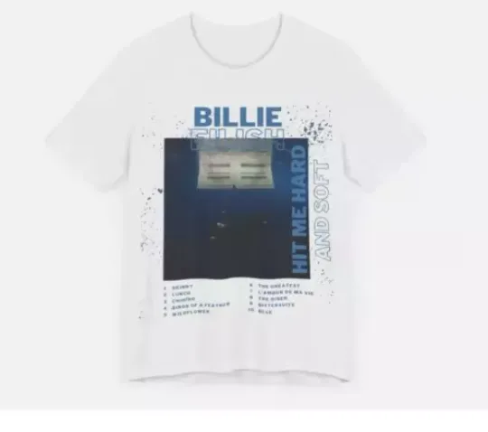 Billie Eilish Hit Me Hard and Soft World Tour 2024 T-Shirt