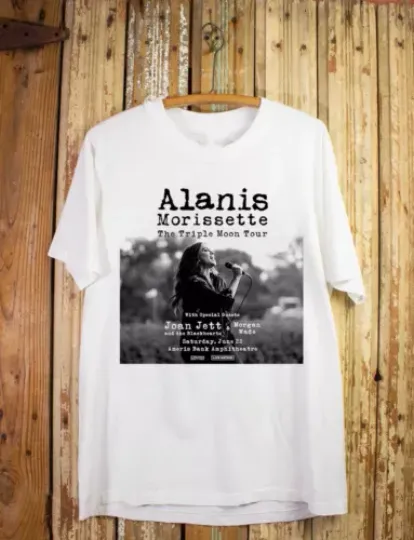 Alanis Morissette The Triple Moon Tour 2024 Adult T-Shirt