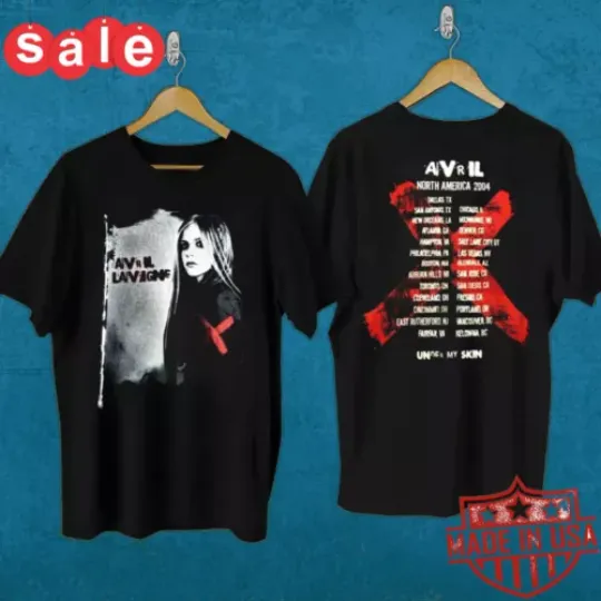 New Avril Lavigne Tour 2024 Gift For Fans Unisex Shirt