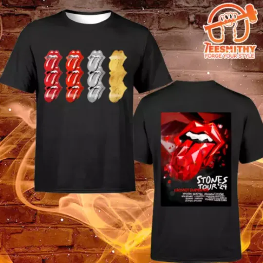 RS No. 9 Carnaby, The Rolling Stones Hackney Diamonds Tour 2024 T-Shirt