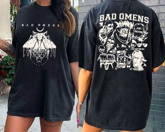 Vintage Bad Omens 2024 Shirt, Bad Omens Concrete Forever Tour 2024 Shirt