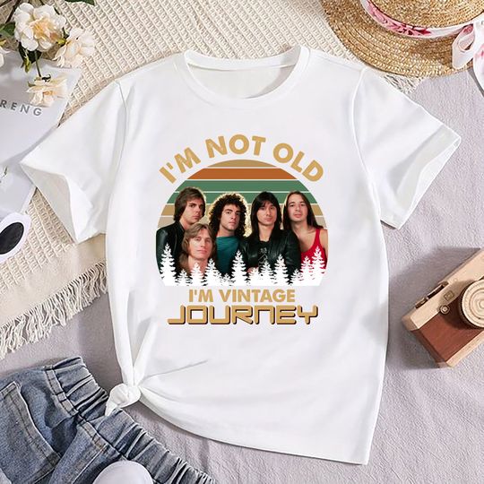 Journey Fan I'm Not Old I'm Vintage Shirt, Journey Band Freedom Tour 2024 Shirt