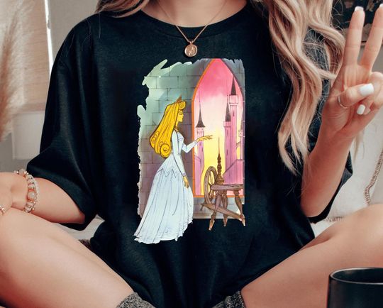 Vintage Disney Princess Aurora Sleeping Beauty Shirt