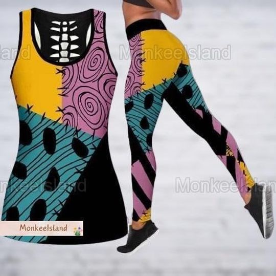 Horror Movie Tank Top, Nightmare Christmas Leggings, Horror Character