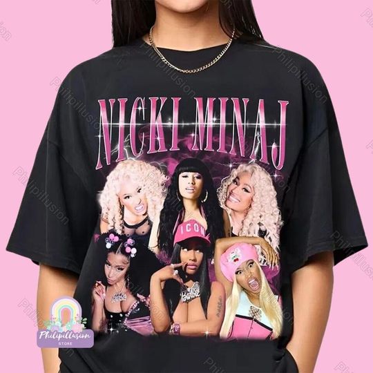 Nicki Minaj Graphic Shirt, Nicki Minaj Pink Friday 2 Concert Shirt