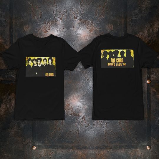 Vintage 90s The Cure Swing Tour T-Shirt, Retro Music Band Shirt