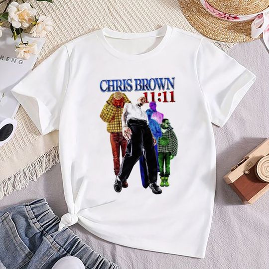 Chris Brown Graphic T-Shirt, Chris Brown 90s Vintage Shirt