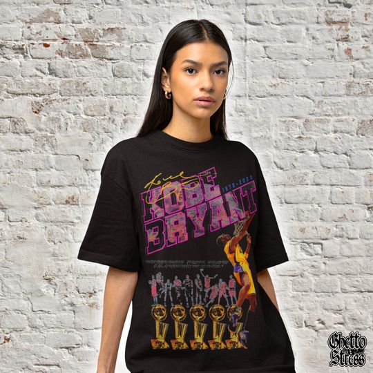 Kobe Bryant T-Shirt, Vintage Basketball Hoodie