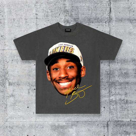 Kobe Big Face Bryant Los Angeles Draft Day Streetwear T-Shirt