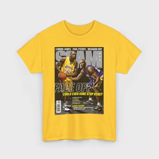Kobe Bryant Slam Cover T-Shirt Legendary NBA