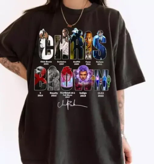 Chris Brown 11:11 Tour 2024 Shirt, Chris Brown Shirt