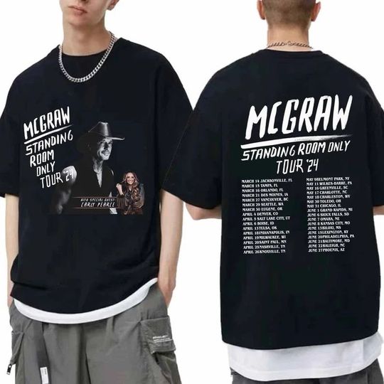 Tim McGraw 2024 Tour Standing Room Only Shirt, Tim McGraw Fan Shirt