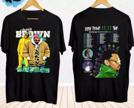 Chris Brown 2024 Concert Shirt, Chris Brown 11 11 Tour Shirt
