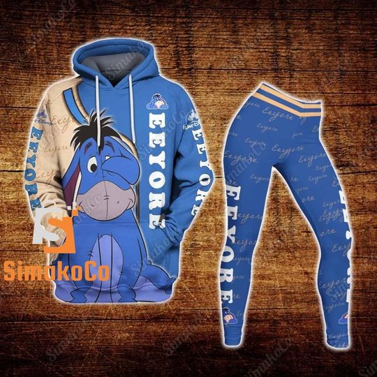 Eeyore Hoodie, Disney Eeyore Hoodie, Eeyore Leggings, Winnie The Pooh Hoodie