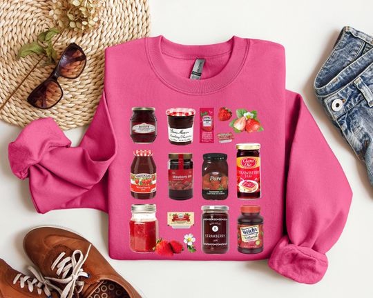 Strawberry Jam Sweatshirt Inspired by Strawberry Shortcake