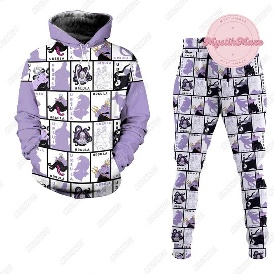 Villains Hoodie Jogger Set, Villains Villains Hoodie, Villains  Adult Hoodie