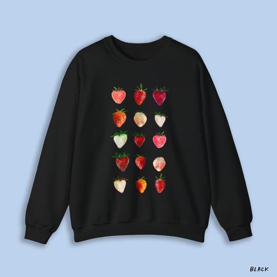 Strawberry Crewneck Sweatshirt