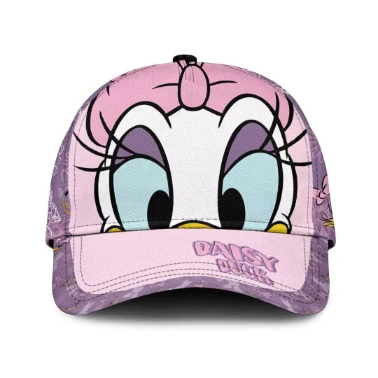 Cute Daisy Duck Face I'm A Big Fan Of Daisy Duck Baseball Cap