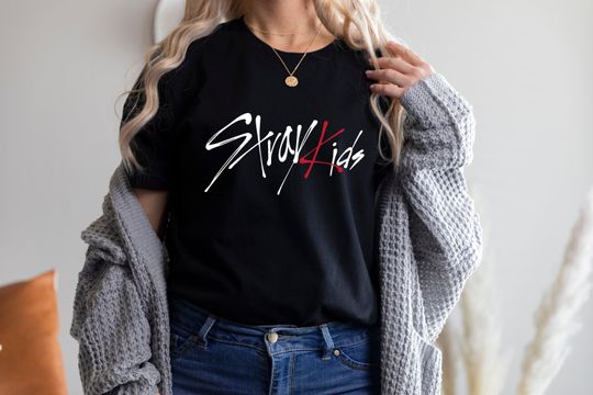 Stray Kids Logo Shirt, Stray Kids T-shirt, SKZ Shirt, Stray Kids Kpop Shirt