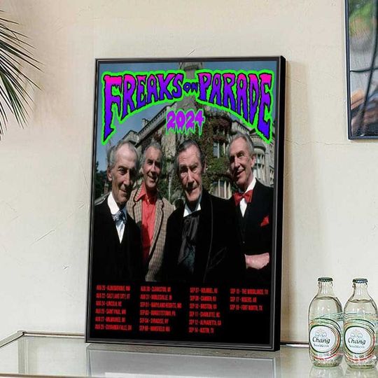 Rob Zombie Freaks On Parade 2024 Tour Date poster