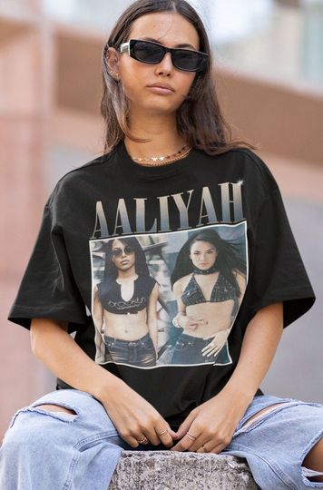 Aaliyah Hiphop TShirt, Aaliyah RnB Rapper, Aaliyah Shirt