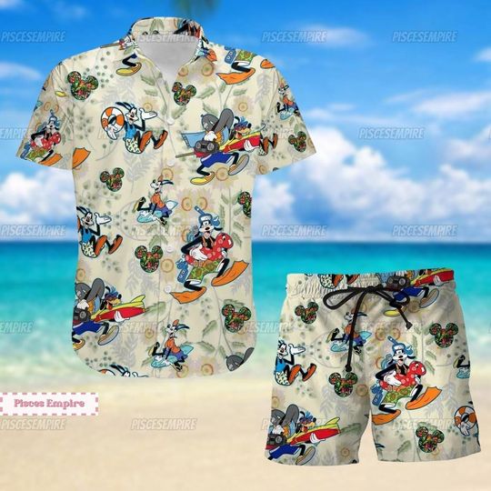 Cute Dog Shirt,  Cute Dog Shorts, Dog Hawaii Shirt, Button Up Shirt, Dog Button Shirt