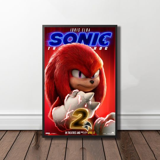 Sonic the Hedgehog 2 Movie Poster, Movie Posters