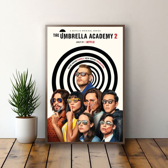 The Umbrella Academy Season 2 Movie Poster, Movie Posters