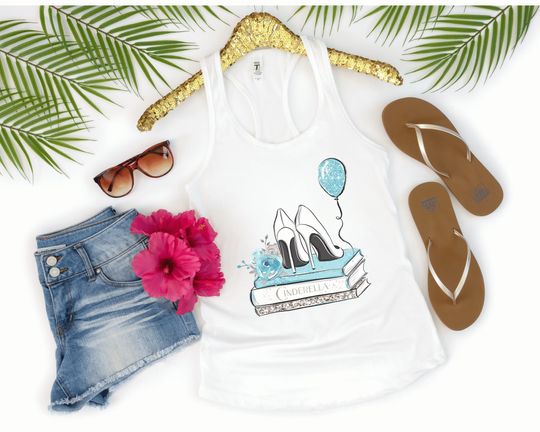 Women's Cinde Tank Top Shirt | Disney Princess Tank Top