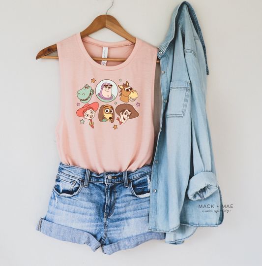 TOY STORY Inspired Tank, Womens Muscle Tank