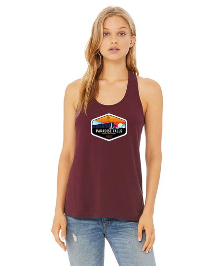 Disney UP Shirt, Paradise Falls National Park Tank Top