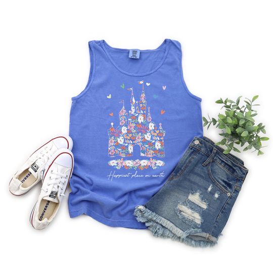DISNEY INSPIRED CASTLE  Unisex Tank