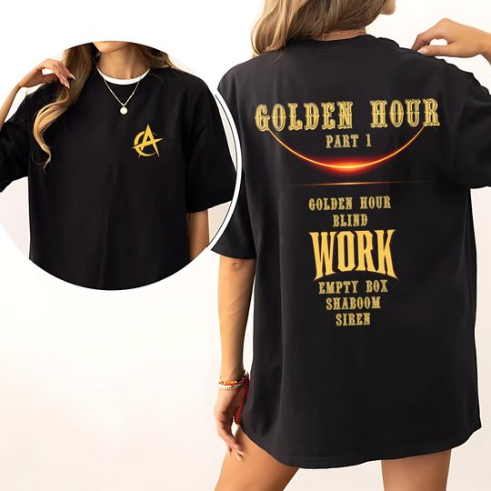 ATEEZ Golden Hour Tracklist Shirt, Ateez Towards The Light: Will To Power World Tour Shirt, Ateez World Tour 2024