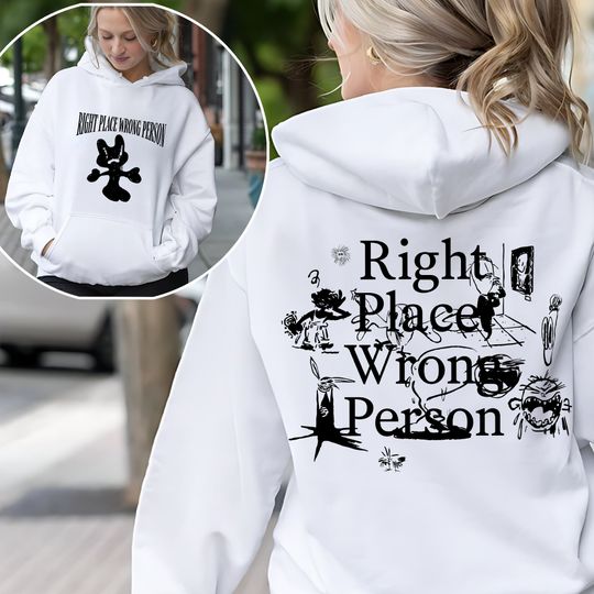 RM Right Place Wrong Person Hoodie, Kpop Hoodie, Kpop Merch, Music Shirt