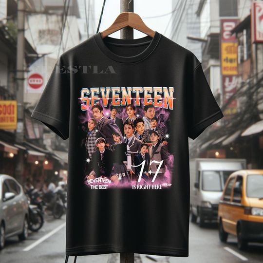 Retro Seventeen Shirt, 17 is Right Here Shirt, Seventeen the Best is Right Here Merch