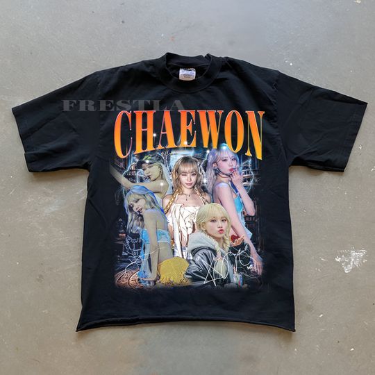 Vintage Chaewon Le Sserafim Easy Shirt, Le Sserafim Make It Look Easy Shirt, Le Sserafim Easy Album