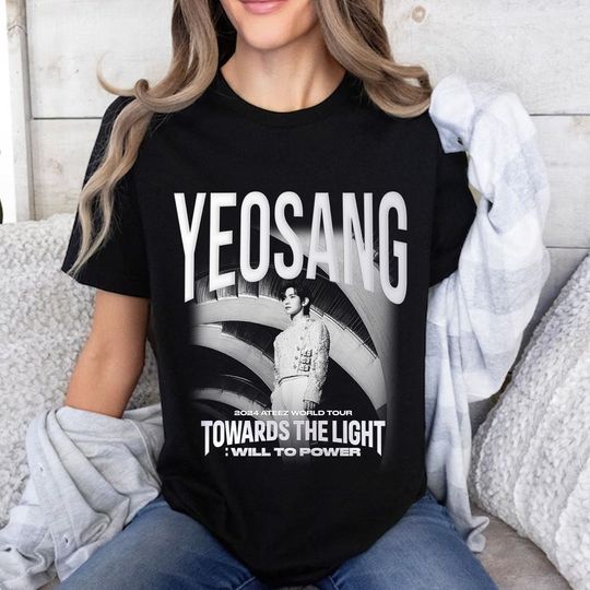 Ateez Yeosang Shirt, Ateez Towards the Light: Will to Power Shirt