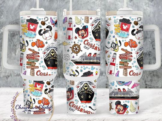Disney Cruise 40oz Tumbler, Disney Cruise Tumbler, Disney 40oz Tumbler