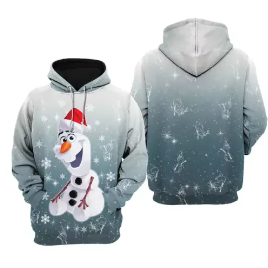 Olaf We Are Never Too Old For Christmas Season Of Joy 3D HOODIE