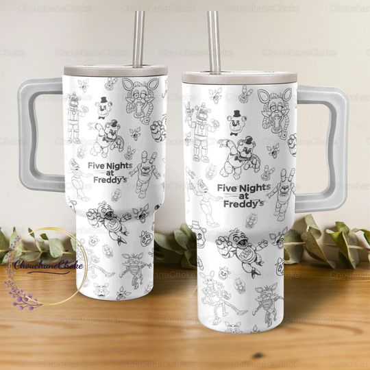 Five Nights At Freddy's 40oz Tumbler, Five Nights At Freddy's Tumbler