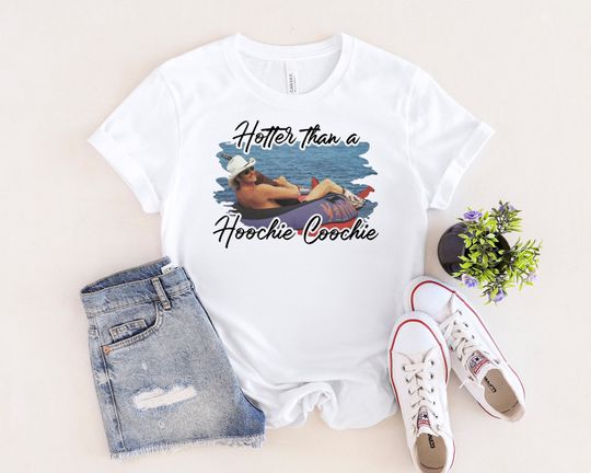 Hotter Than a Hoochie Coochie Western Fashion Alan Jackson Shirt
