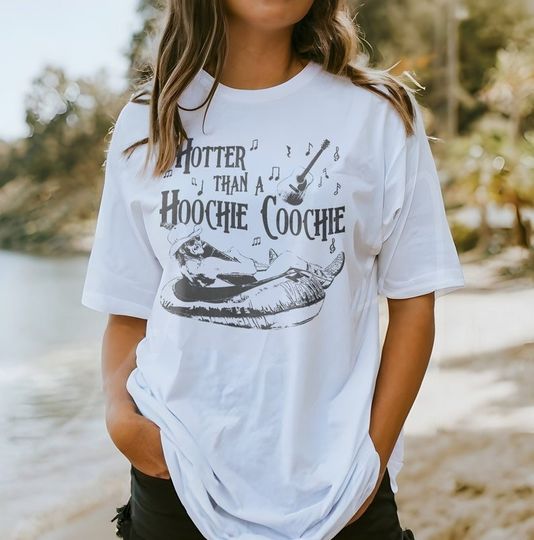 Vintage Hotter Than A Hoochie Coochie Shirt, Alan Jackson Shirt