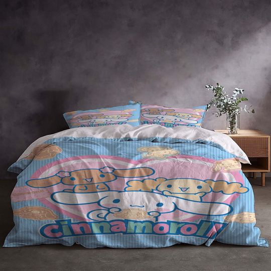 Christmas Cinnamoroll Bedding Set, Home Decor