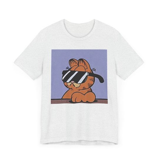 Cool Garfield Unisex Jersey Short Sleeve Tee Men's Women's T-shirt