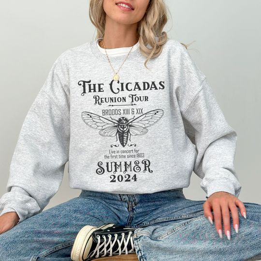 Cicada shirt, Cicada 2024 Sweatshirt