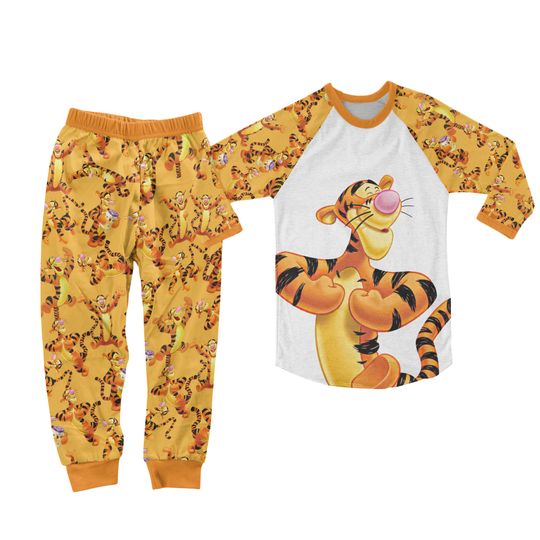 Tigger Tigger Pajama Set, Disney Matching Family Pajamas Set